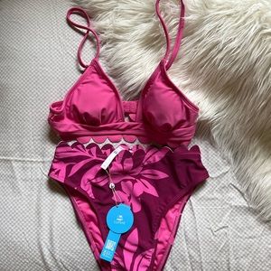 Cupshe NWT high waist bikini 👙